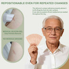 Hysimedy Silicone Bandages for Sensitive Skin 2x4 Inch Painless Removal