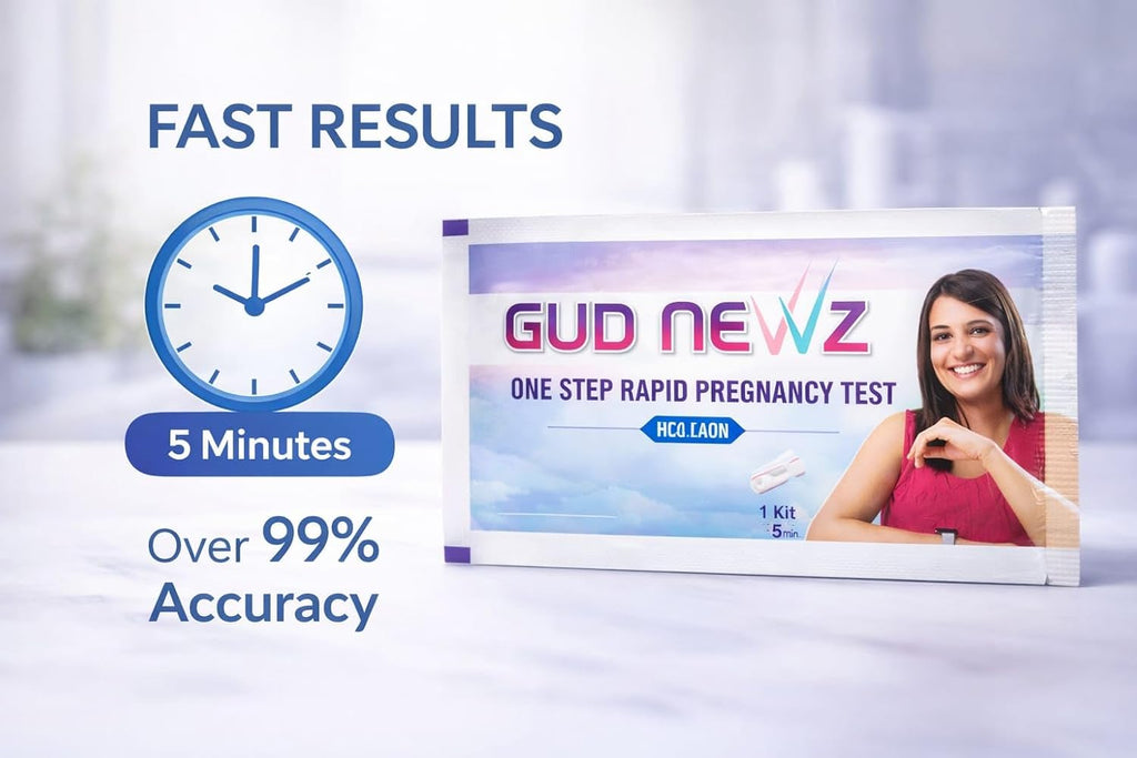 Pregnancy Test Kit for Women (Pack of 3)– Home Use hCG Urine Test Device – Quick Result Window – Easy to Use