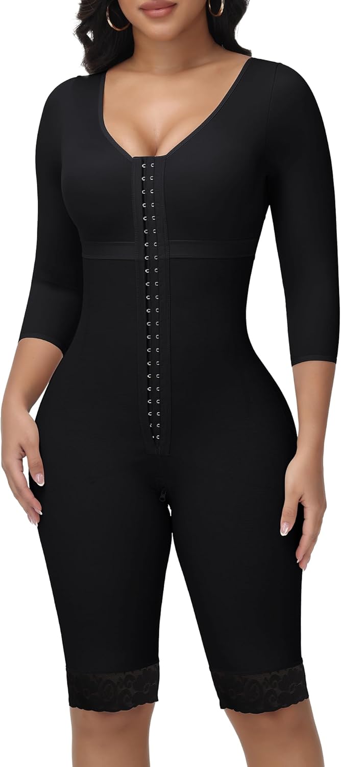 M MYODRESS Fajas Colombianas Moldeadoras Faja Body Shaper Tummy Control Shapewear for Women Post Surgery Compression Garment