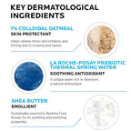 La Roche-Posay Lipikar Soothing Relief Eczema Cream, Sensitive Skin 6.8oz | Face & body lotion for eczema, dry, sensitive skin with colloidal oatmeal. Soothes and relieves irritation.