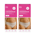 Maternity Underwear | Disposable Underwear for Women | Zero Irritation | Soft | Breathable panties for postpartum recovery | White (Size:XL) Pack of 7, Set of 2 Box| White