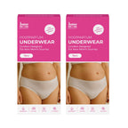 Maternity Underwear | Disposable Underwear for Women | Zero Irritation | Soft | Breathable panties for postpartum recovery | White (Size:XL) Pack of 7, Set of 2 Box| White