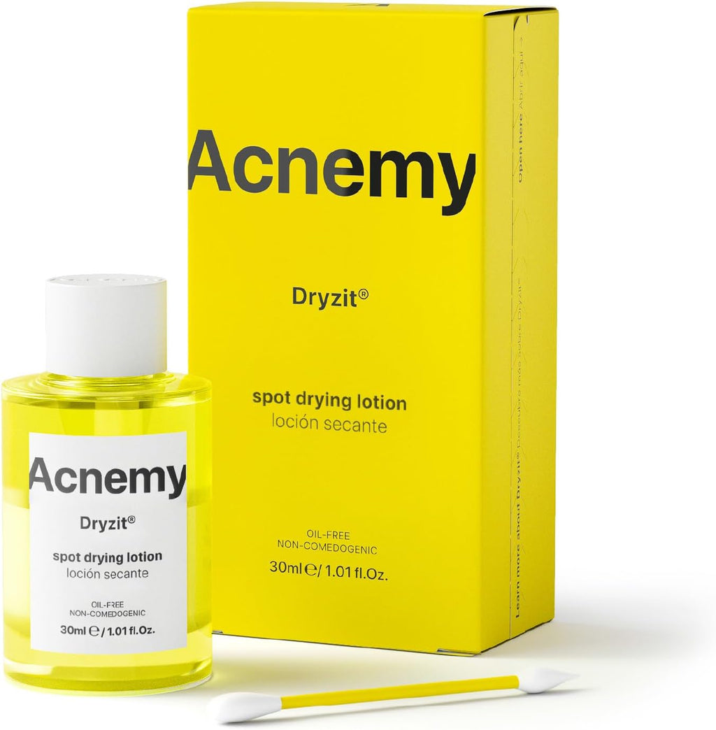 ACNEMY DRYZIT® Pimple Drying Lotion, 30 ml – Anti-Acne Treatment for Pus, Reduces Inflammation and Soothes Skin with Salicylic Acid and Calamine