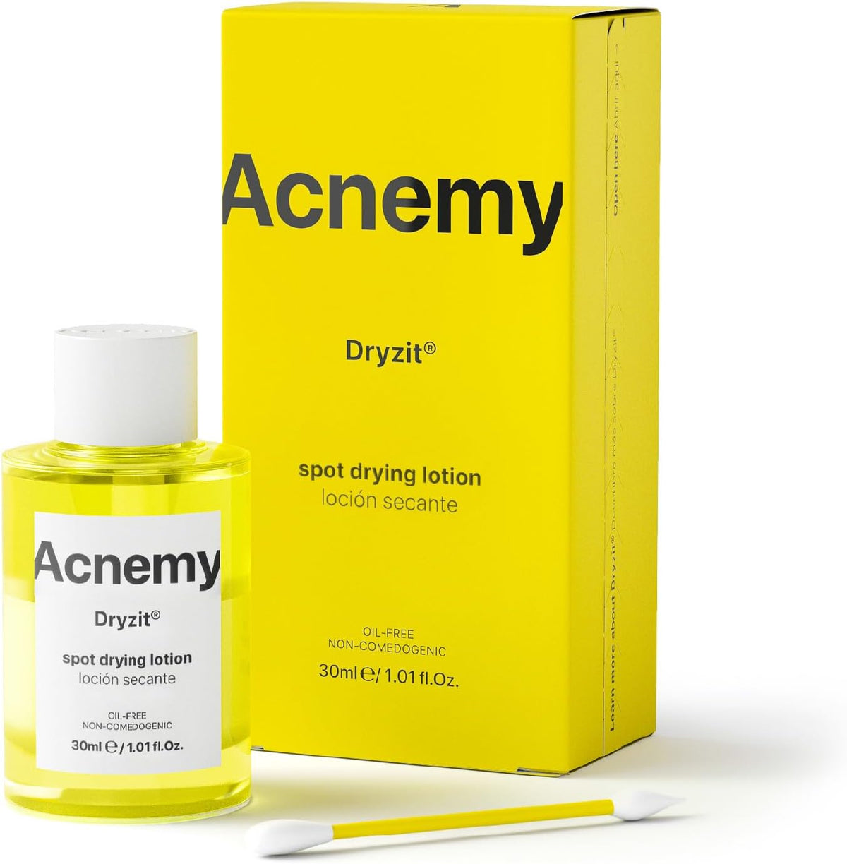 ACNEMY DRYZIT® Pimple Drying Lotion, 30 ml – Anti-Acne Treatment for Pus, Reduces Inflammation and Soothes Skin with Salicylic Acid and Calamine