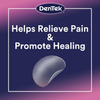 Dentek Canker Sore Relief Patches for Canker Sore Pain Relief, 6 Count | Canker Sore Pain Relief, Helps Relieve Soreness from Braces & Oral Wounds, Mouth Sores Treatment