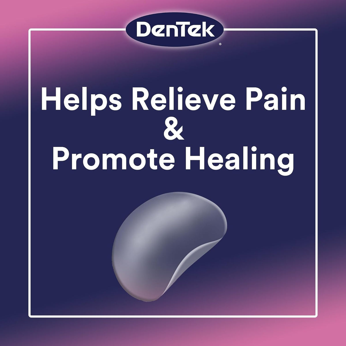Dentek Canker Sore Relief Patches for Canker Sore Pain Relief, 6 Count | Canker Sore Pain Relief, Helps Relieve Soreness from Braces & Oral Wounds, Mouth Sores Treatment
