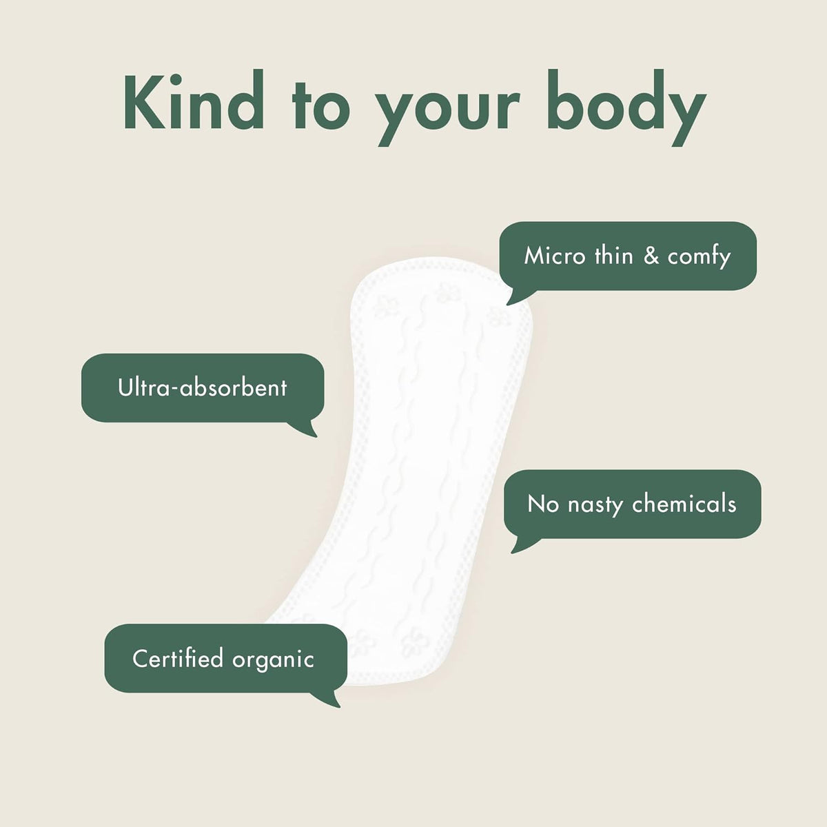 Naty Panty Liners Organic 32 pieces