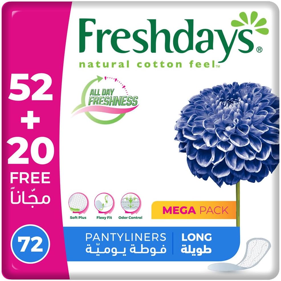 Panty Liners 72 pads