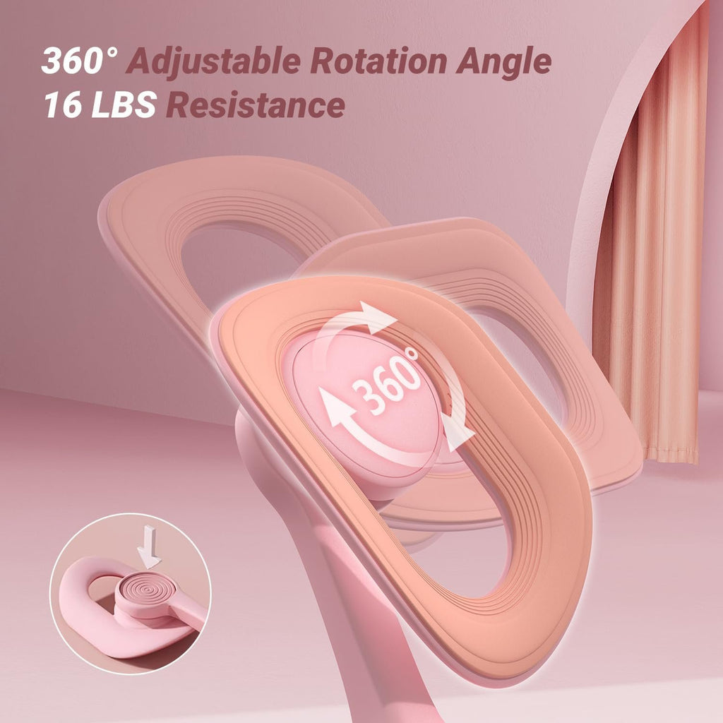 MERACH Thigh Trainer, Pelvic Floor Muscle Trainer, Inner Thigh Exercise Workout Equipment for Home Gym, Pelvic Floor Strengthening Women