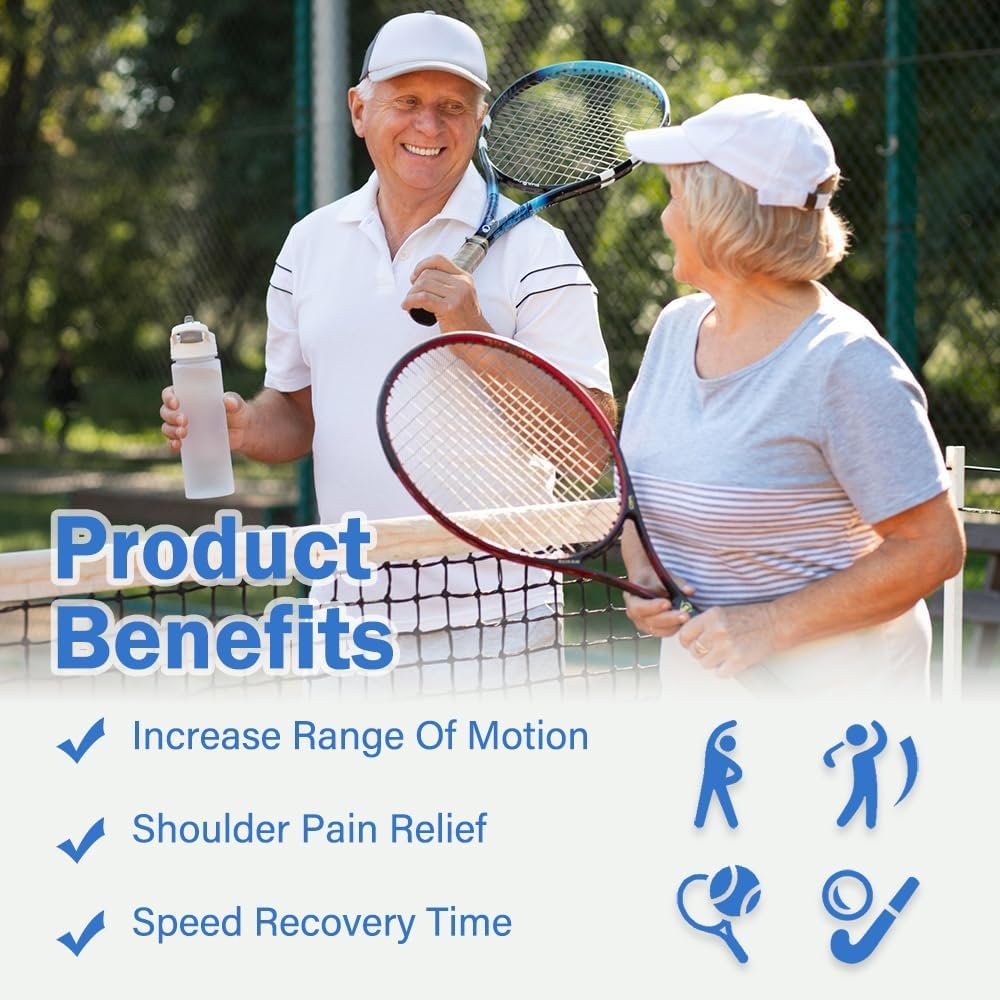 Shoulder Pulley for Physical Therapy, Pulleys for Shoulder Rehab Over Door, Shoulder Pulley Over The Door Physical Therapy, Door Pulleys For Physical Therapy, Arm Pulley, Over The Door Pulleys - White