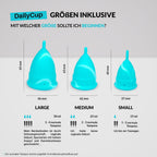 Daily Menstrual Cups and Discs Sterile