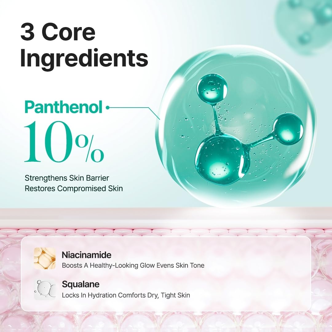 PURITO Panthenol 10% Cream | Korean Skin Barrier Repair & Glow Boost