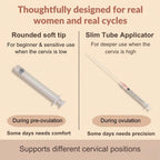 B-Arm Self Insemination Dual Kit (Pack of 4) with 2 Bulb Dispenser, 2 Tube Applicator, 2 Dispenser & 4 Collection Cups |At-Home IVI Kit for Couples Trying to Conceive to Support Fertility & Natural Pregnancy