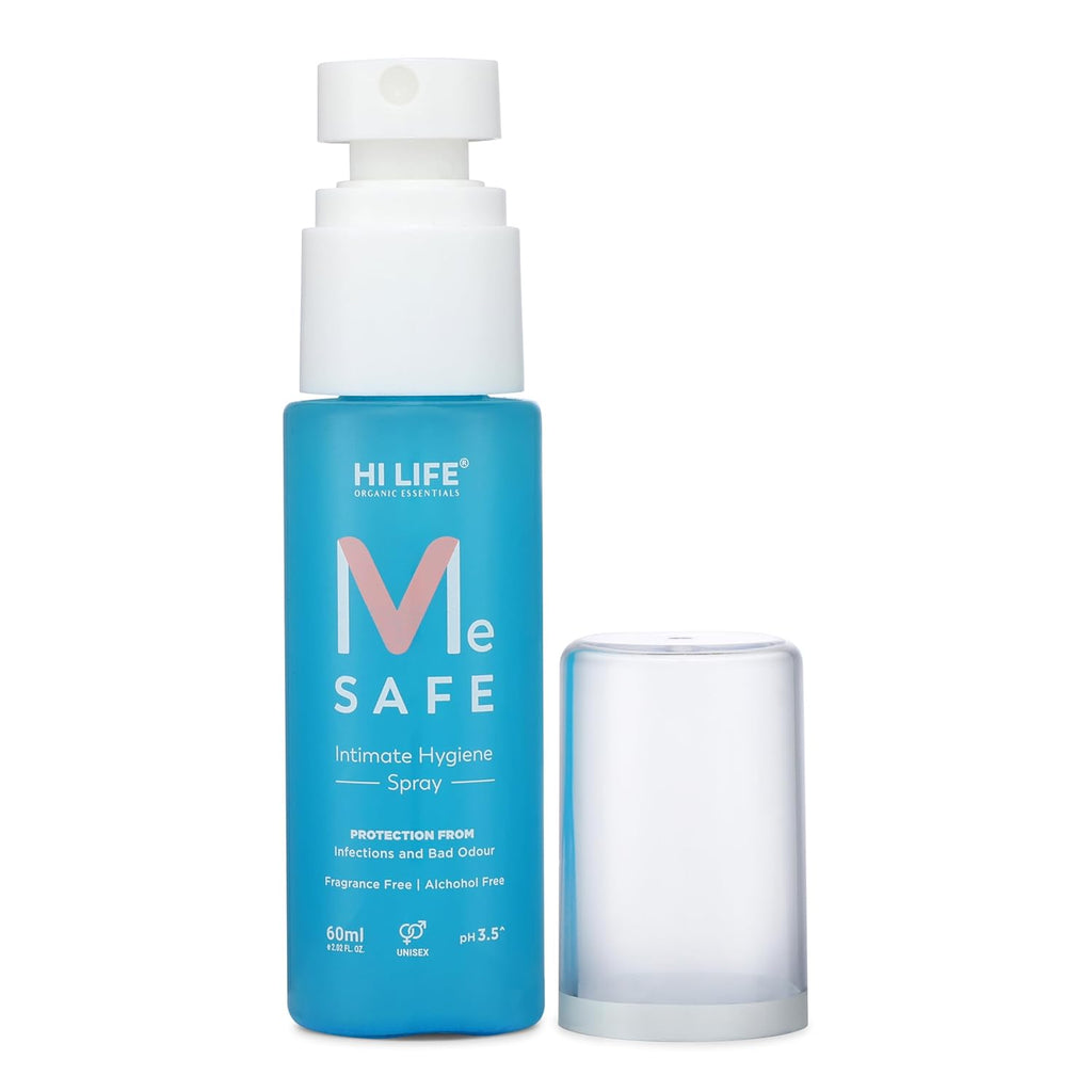 Hi Life Intimate Wash & Intimate Hygiene Spray Combo | Vaginal Wash with Anti-Fungal & Anti-Bacterial Properties | Prevents Itching, Irritation, Dryness, Odor & Rashes | 60ml (Pack of 2)