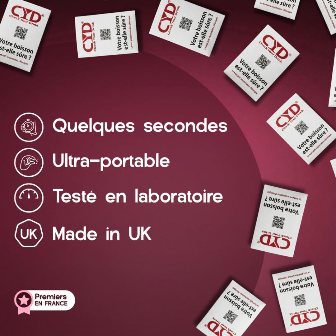 Test Drogue Anti-GHB Environmental Test Kits 5 tests