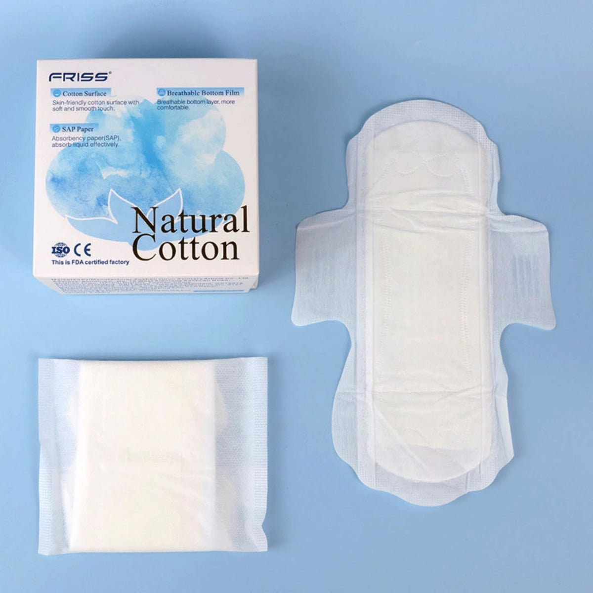 Sanitary Pads Fragrance-Free With Wings 245 ml 8 pads