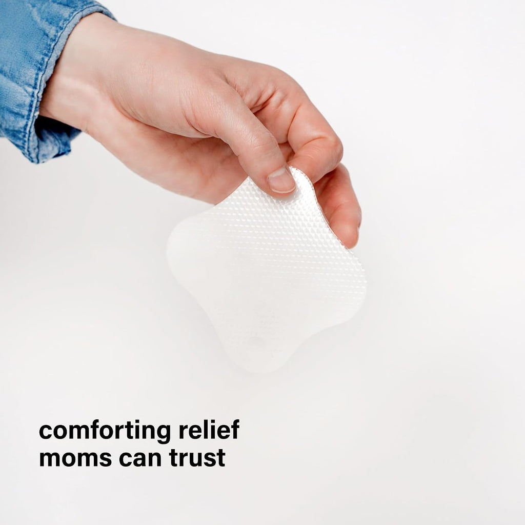 Motherhood Maternity Hydrogel Nipple Pads for Breastfeeding – Cooling Relief for Sore, Cracked Nipples, Soothing & Protective Gel Pads, Individually Wrapped, 8 Count