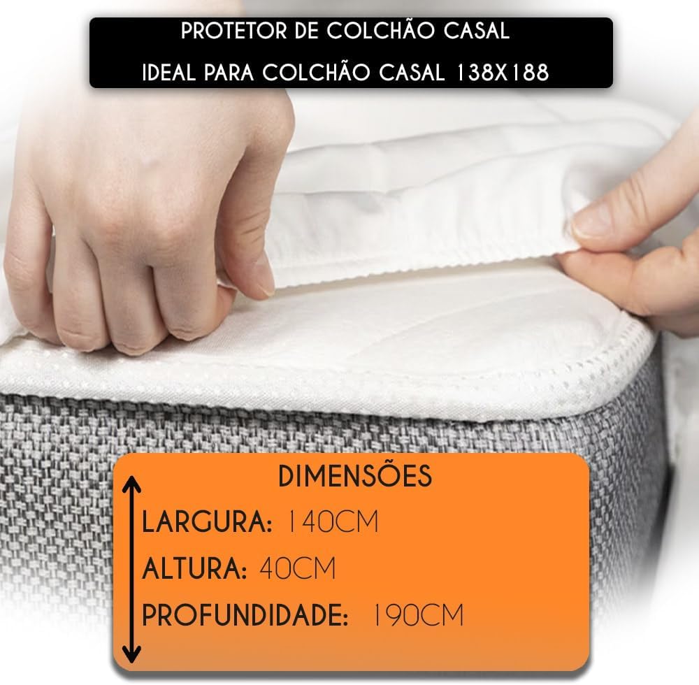 Fibrasca Bedding and Bed Pads Waterproof 190 cm