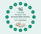 ALGAECAL Plus Calcium Supplement for Bone Density, with D3 K2, 120 Caps