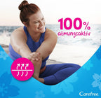 Carefree Panty Liners Breathable Aloe Vera 100 pieces