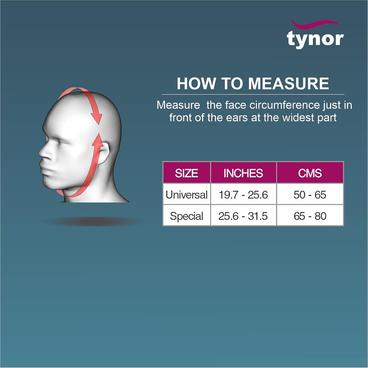 Tynor Compression Garment Face Open Hood |Post-Surgery Support, Adjustable & Comfortable for Men & Women | Universal Fit (Beige - 1 Unit)