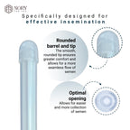 Nory At Home Self Insemination IVI Kit for Women, Designed By Fertility Doctor, Get Pregnant Naturally, Pack of 5 Syringes and1 Reusable Collection Cup with Instruction Manual