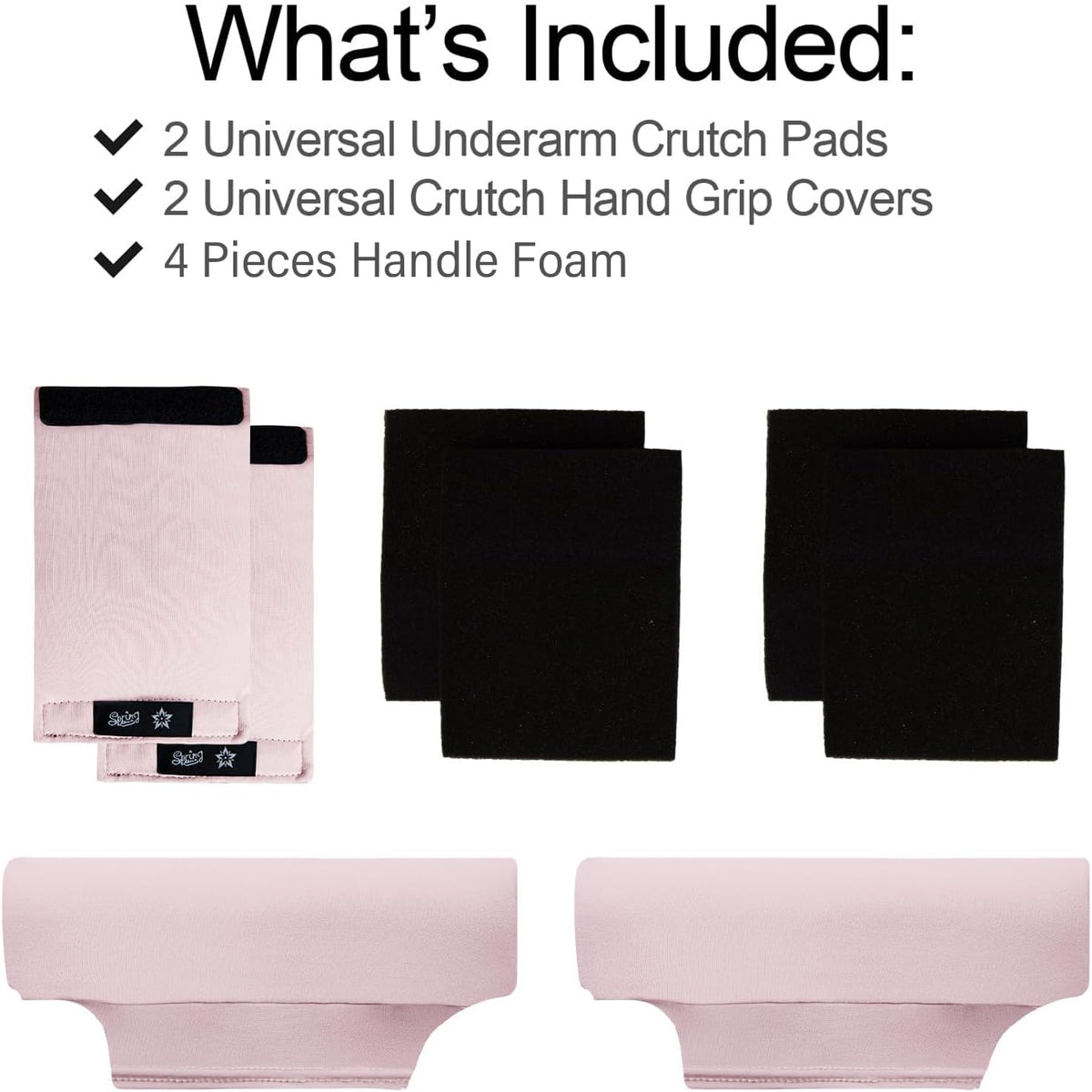 Crutches Padding Comfy Crutch Pads For Armpits And Hand Grips | Crutches Accessories Crutch Pads Crutch Cushions Strong Cushioning Soft Pads For Crutches Machine Washable Moisture Wicking