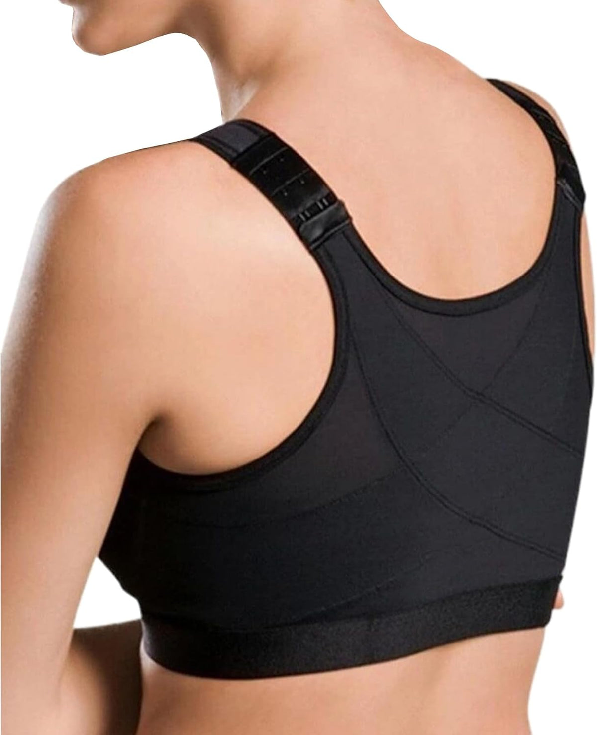 Dress Cici Front Hook Surgery Bra, Shapewear Non Padded Bra for Large Breast, 1 Pack