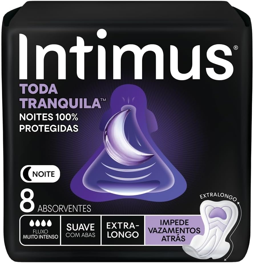 Intimus Sanitary Pads Overnight 8 pieces