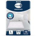 KareIn Premium Underpads, Large 60 x 90 Cm, 10 Count, High Absorbency, Leak Proof, Pack of 1
