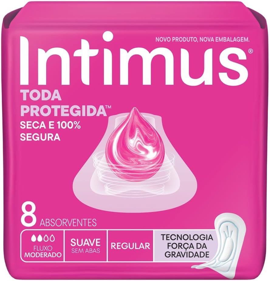 Intimus Sanitary Pads Without Wings 8 pieces