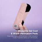 Postpartum Recovery Pack, Disposable Underwear, Perineum Wash Bottle, Gel Breast & Perineum Pads, Instant Cooling Pads, Comfort & Relief for New Mums, LARGE