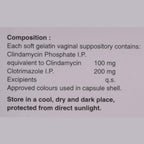 Candid-CL - Strip of 3 Vaginal Suppositories