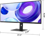 INNOCN 40C1R Ultrawide Monitor 40" WQHD 3440 x 1440p 144Hz FreeSync Premium HDR400 21:9 Computer Display 95% DCI-P3 500Nits IPS USB Type-C HDMI Tilt/Height Adjustable, Mountable