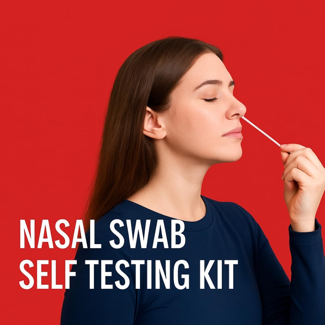 Rapid Antigen Test (RAT) 4 in 1 Kit - Tests for COVID-19, RSV, Flu/Influenza A&B (1 pack)