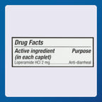 MAJOR Anti-Diarrheal Loperamide Hydrochloride 2 mg, 24 Caplets (1-Pack)
