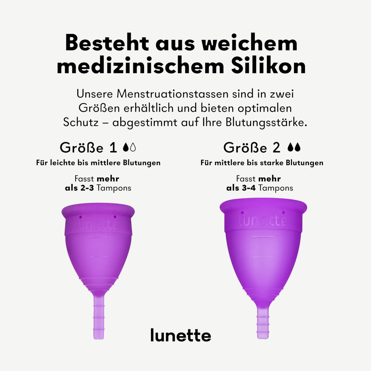Lunette Menstrual Cups and Discs