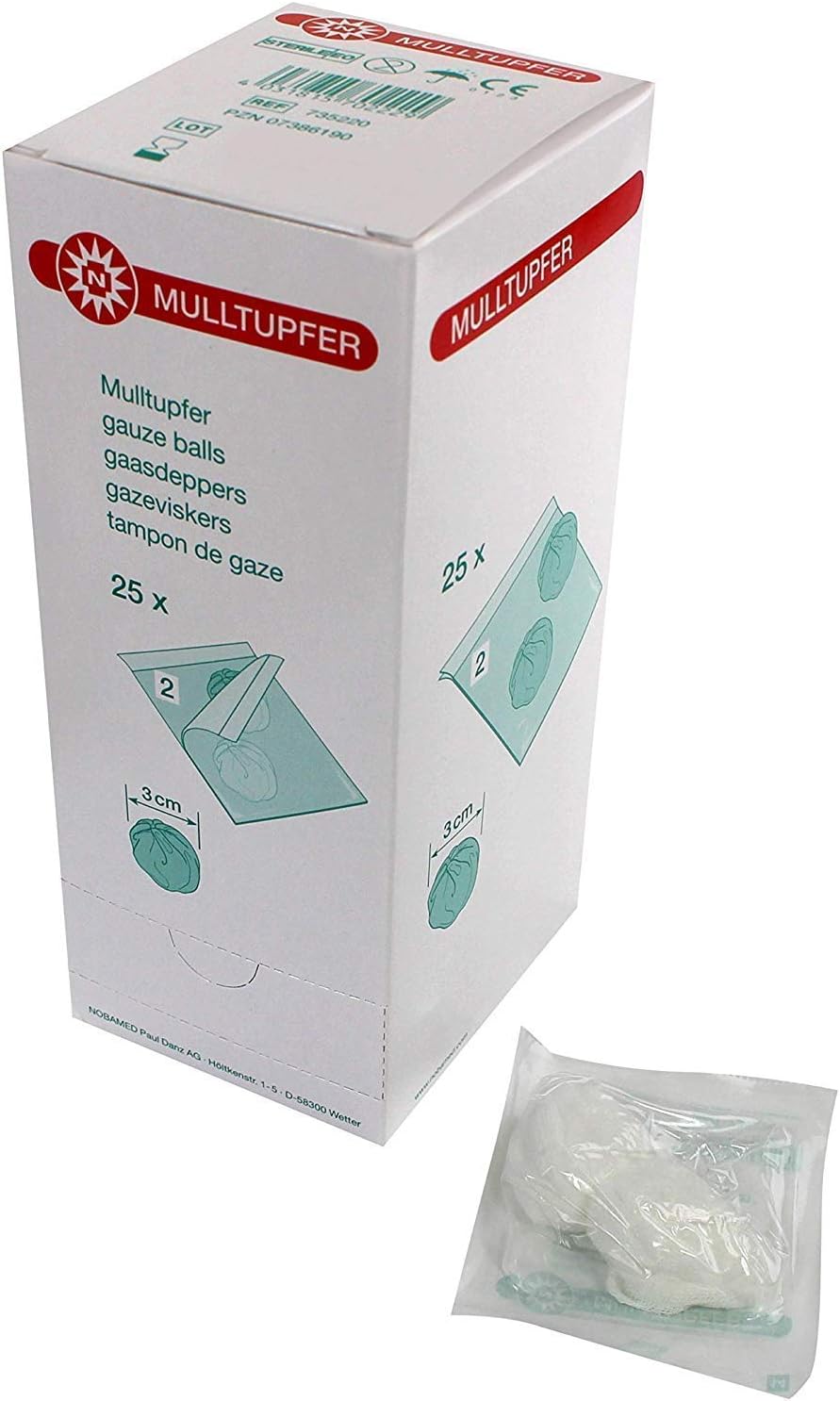 Wound Dressings and Gauze 2 pieces