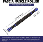 Massage Roller Stick,Muscle Roller Stick for Athletes,Liposuction Massage Roller for Lymphatic Drainage, for Relief Muscle Soreness, Trigger Points, Help Runner Legs, Back Recovery