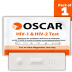 Oscar HIV1 & HIV2 Rapid Home Test Kit (Pack of 1)