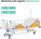 Premium 3 Function Full Electric Hospital Bed,Adjustable Medical Bed