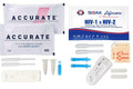 Sidak/Accurate HIV1 & HIV2 Rapid Home Self-Test Kit (Pack of 2)