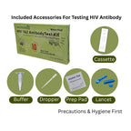 Microsidd HIV Antibody Rapid Test Kit, Point-of-Care, Blood Sample, 99.8% Accuracy, 2nd Generation (2)