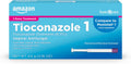 Amazon Basic Care Tioconazole Ointment 6.5 Percent, 1-Dose Yeast Infection Treatment For Women, Fast Acting Relief, Pre-Filled Applicator, Odorless Formula, 0.16 ounce (Pack of 1)