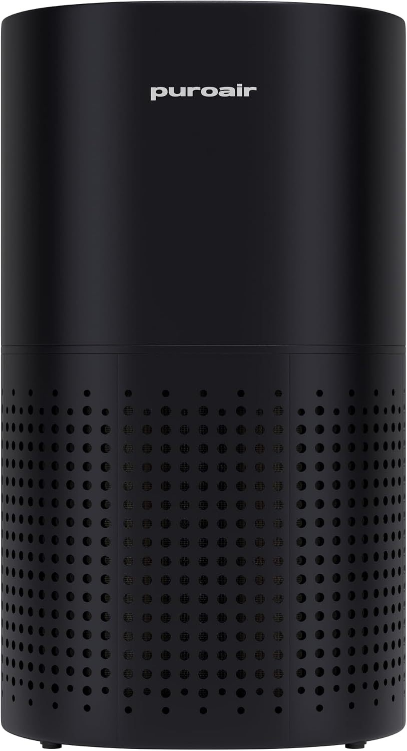 PuroAir 240 HEPA Air Purifiers for Home Pets Air Cleaner up to 1,000 Ft² - HEPA Filter + CarbonTech up to 500X Stronger - Cleans Air Fast - Auto, Sleep Modes Air Purifiers for Bedroom, Office, Dorm