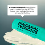 BINOMIAL - Urban Barrier | Moisturizing Cream with SPF 30 | Antioxidant Face Shield | Luminosity/Glow Effect | Skincare | 50 ml