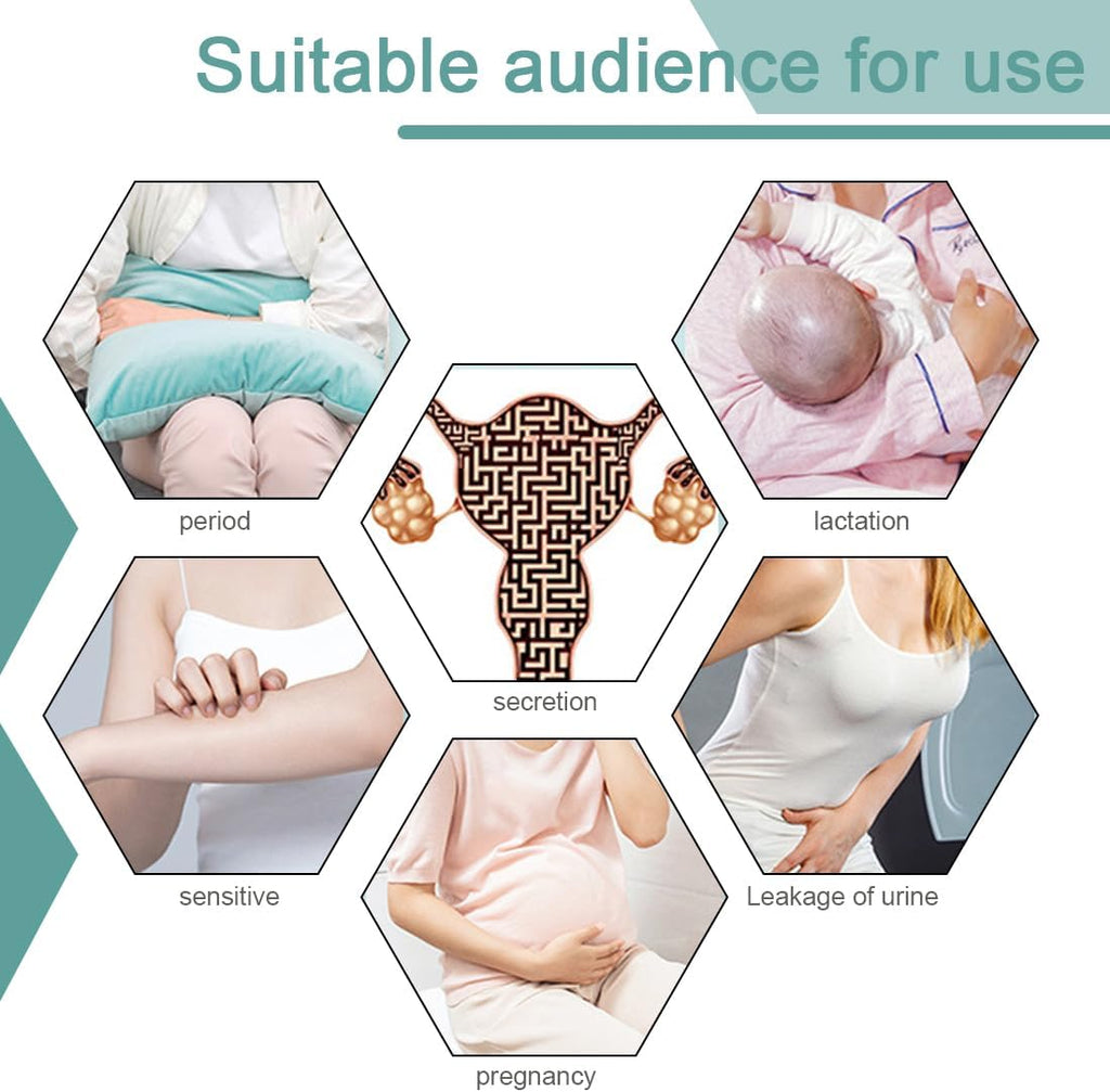 3 Pieces Reusable Sanitary Pads, Antibacterial Panty Liners, Washable Night Pads for Abundant Menstrual Flow
