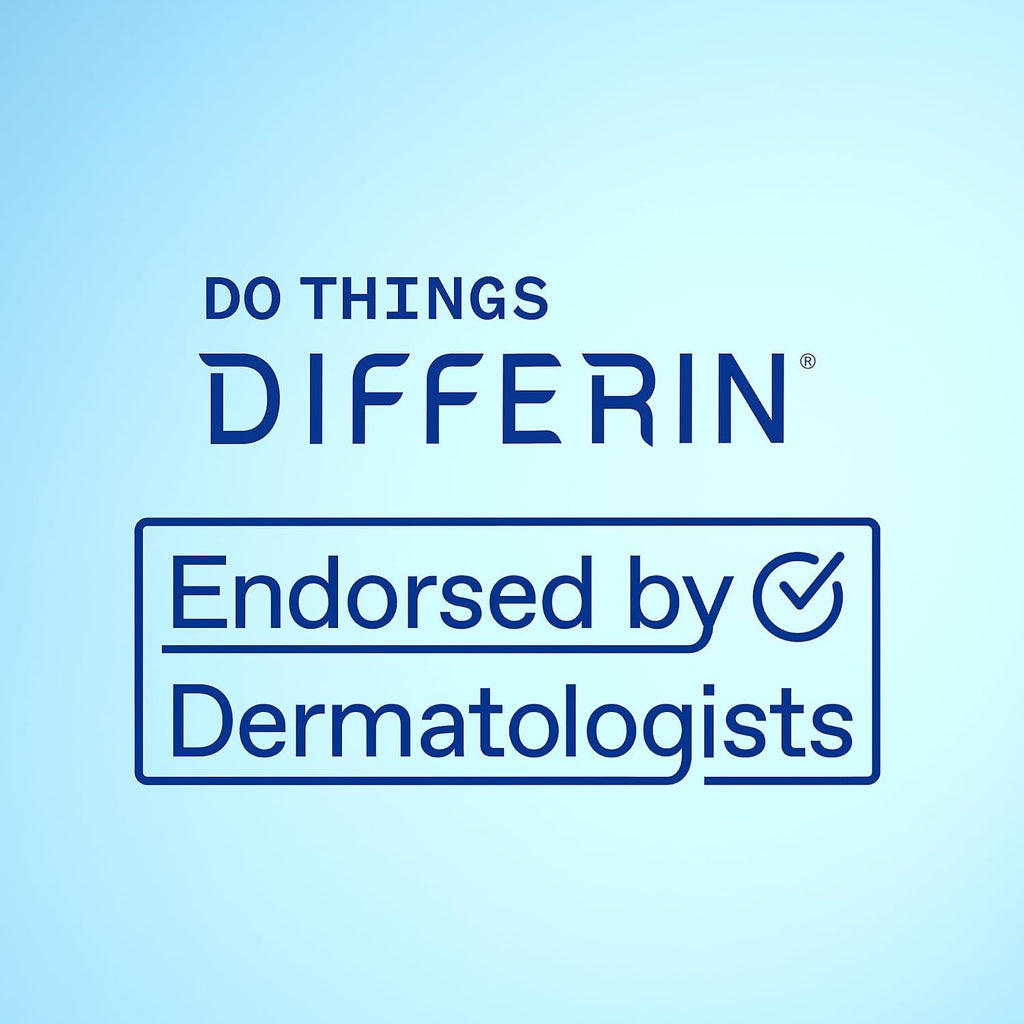 Differin Acne Kit, Adapalene Gel 0.1% + Benzoyl Peroxide Body Wash | Complete Acne Prone Skin Care Routine, Retinoid Gel Treatment, 5% Benzoyl Peroxide Face and Body Wash, Pimple-Fighting Bundle