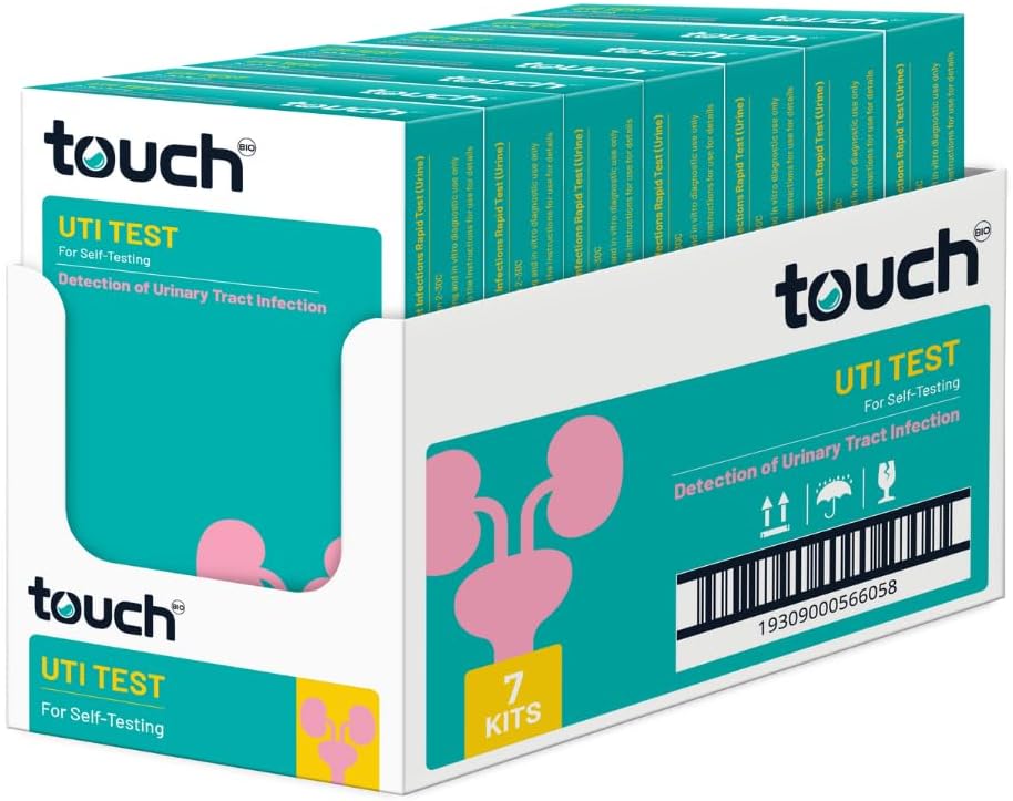 TouchBio UTI Rapid Test - Urinary Tract Infections | 2 Tests