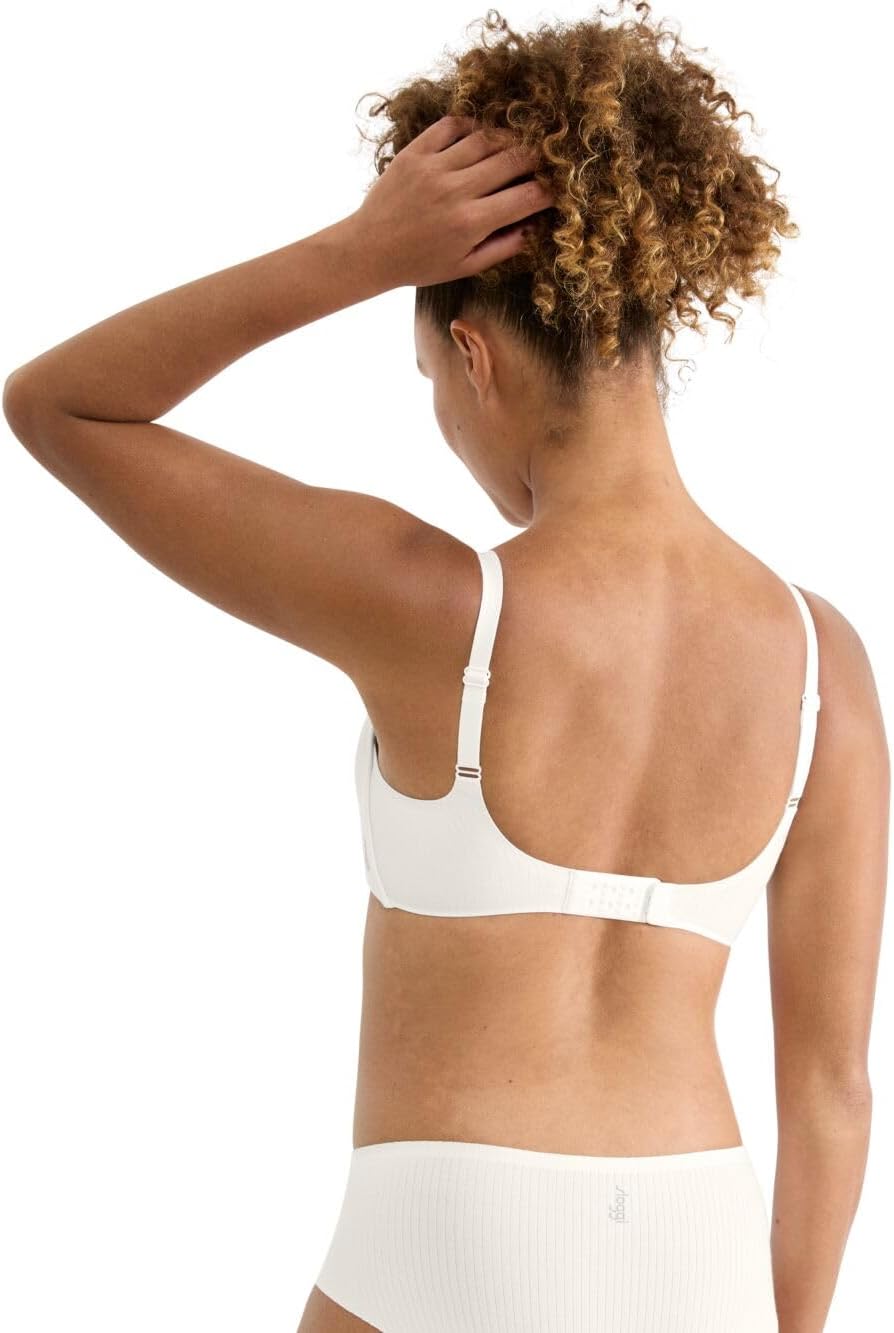 Sloggi Zero Feel Pure The Up Push Up Silk White